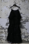 MUTEDANCE black layered dress MD22FW13 PM43
